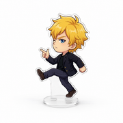Custom acrylic coffin standees for fan goods and creator merch displays