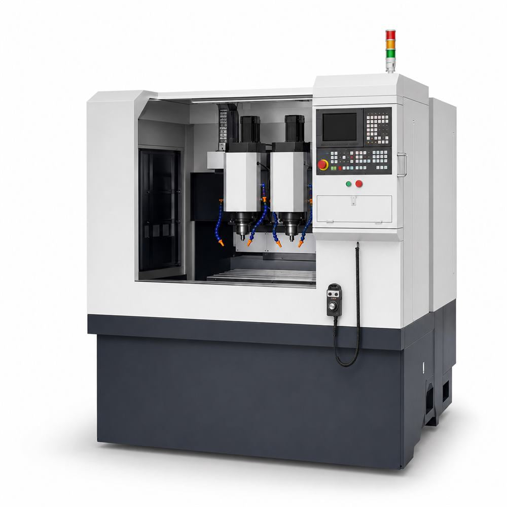 CNC routing machine used for thick acrylic and structural features